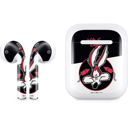 Looney Tunes Retro Wile E Coyote Apple AirPods Skin