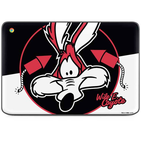 Looney Tunes Retro Wile E Coyote HP Chromebook Skin