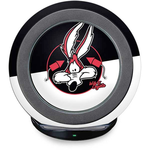 Looney Tunes Retro Wile E Coyote Fast Charge Wireless Charging Stand Skin