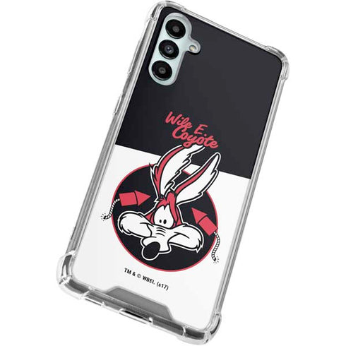 Looney Tunes Retro Wile E Coyote Gabb Phone 4 Clear Case