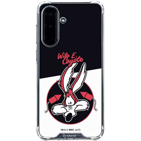 Looney Tunes Retro Wile E Coyote Galaxy A36 5G Clear Case