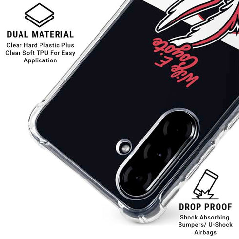 Looney Tunes Retro Wile E Coyote Galaxy A36 5G Clear Case