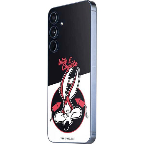 Looney Tunes Retro Wile E Coyote Galaxy A55 5G Skin