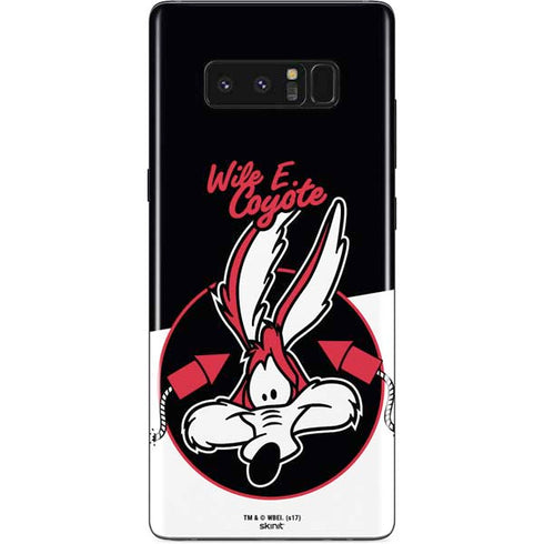 Looney Tunes Retro Wile E Coyote Galaxy Note 8 Skin
