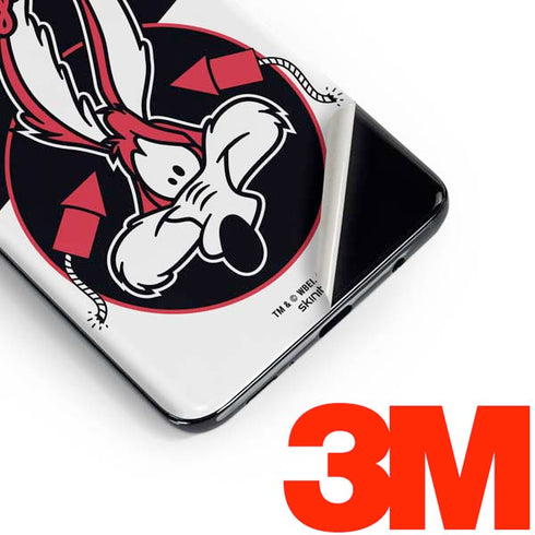 Looney Tunes Retro Wile E Coyote Galaxy S10 Skin