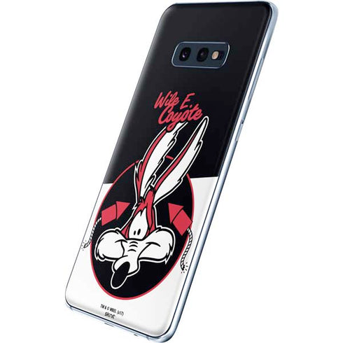 Looney Tunes Retro Wile E Coyote Galaxy S10e Skin
