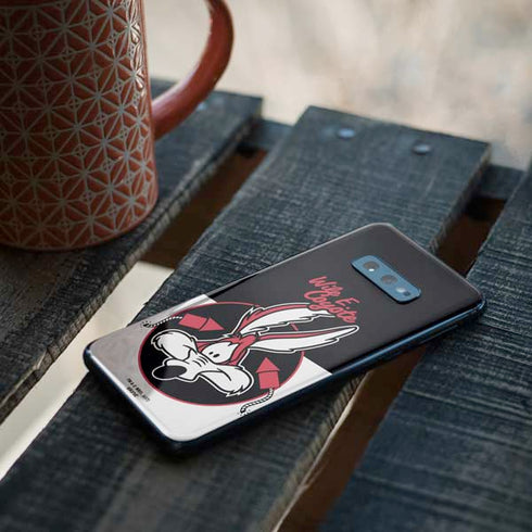 Looney Tunes Retro Wile E Coyote Galaxy S10e Skin