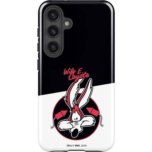 Looney Tunes Retro Wile E Coyote Galaxy S25 Impact Case