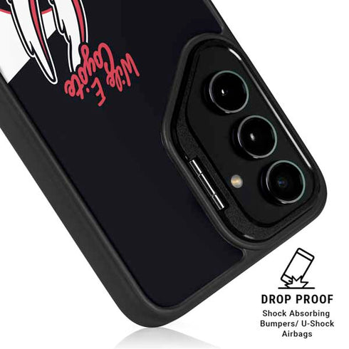 Looney Tunes Retro Wile E Coyote Galaxy S24 Kickstand Case