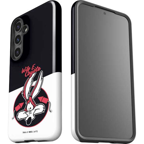 Looney Tunes Retro Wile E Coyote Galaxy S25 Plus Impact Case