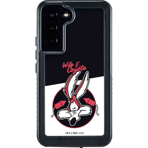 Looney Tunes Retro Wile E Coyote Galaxy S24 Plus Waterproof Case