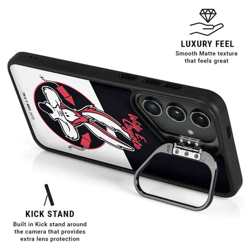 Looney Tunes Retro Wile E Coyote Galaxy S25 Ultra Kickstand Case