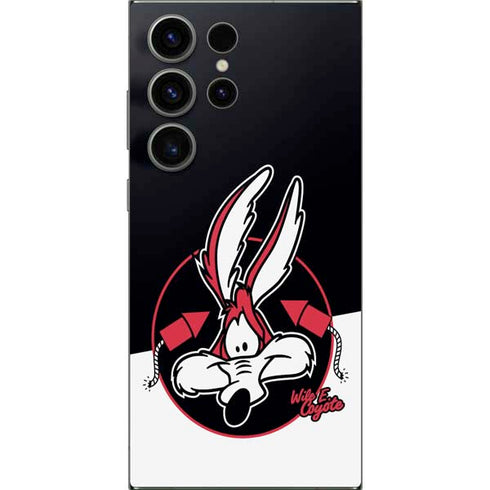 Looney Tunes Retro Wile E Coyote Galaxy S24 Ultra Skin