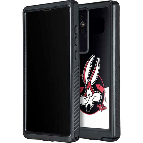 Looney Tunes Retro Wile E Coyote Galaxy S24 Ultra Waterproof Case