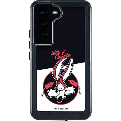 Looney Tunes Retro Wile E Coyote Galaxy S24 Waterproof Case