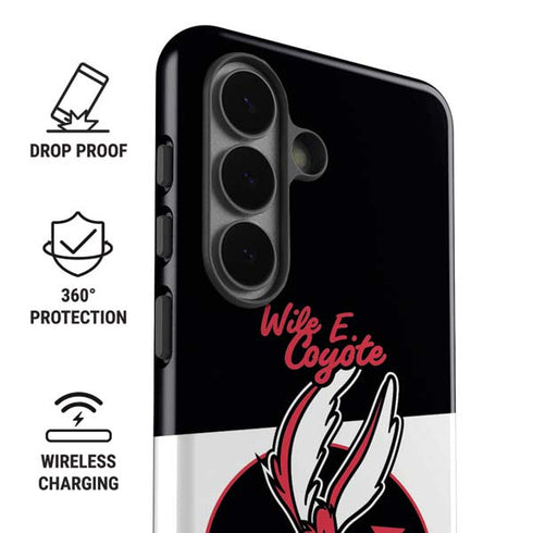 Looney Tunes Retro Wile E Coyote Galaxy S26 Impact Case