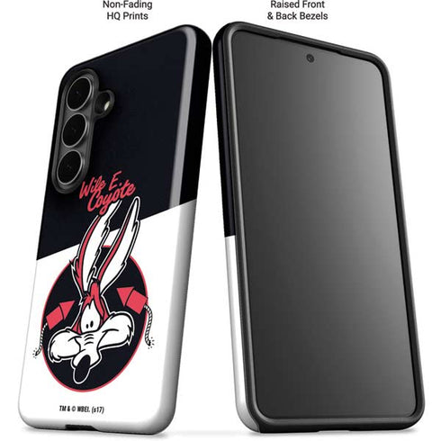 Looney Tunes Retro Wile E Coyote Galaxy S26 Impact Case