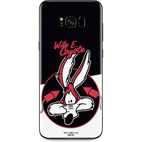 Looney Tunes Retro Wile E Coyote Galaxy S8 Plus Skin