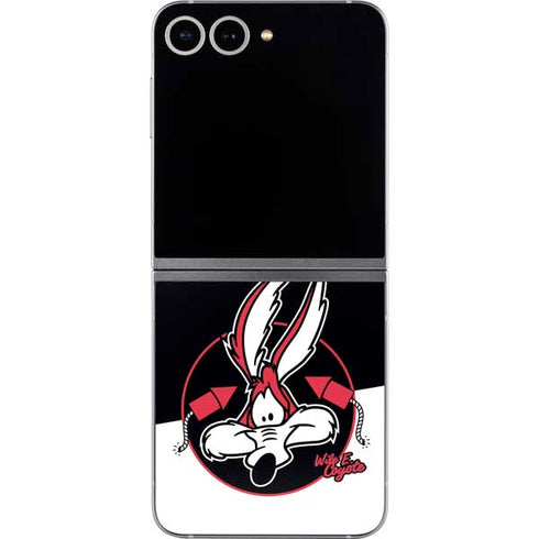 Looney Tunes Retro Wile E Coyote Galaxy Z Flip6 Skin