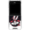 Looney Tunes Retro Wile E Coyote Galaxy Z Flip6 Clear Case