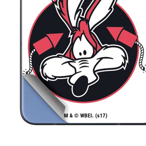 Looney Tunes Retro Wile E Coyote Galaxy Z Fold5 5G Skin