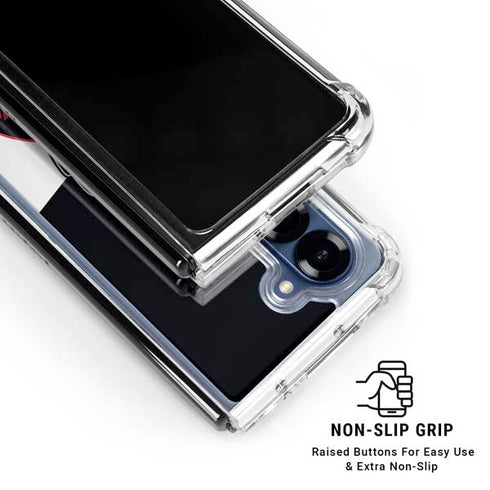 Looney Tunes Retro Wile E Coyote Galaxy Z Fold6 Clear Case