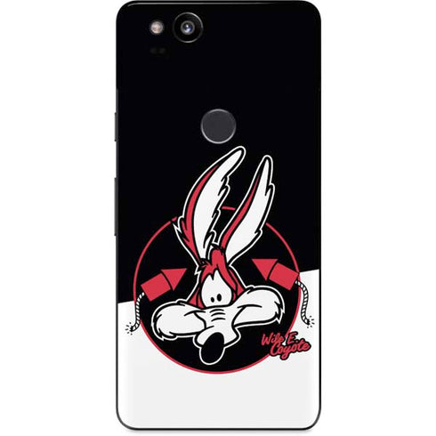 Looney Tunes Retro Wile E Coyote Google Pixel 2 Skin