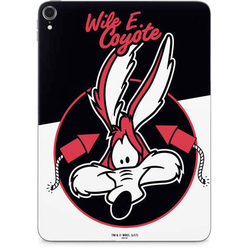 Looney Tunes Retro Wile E Coyote Apple iPad Pro Skin
