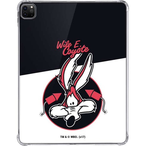Looney Tunes Retro Wile E Coyote iPad Pro 11in (2024) Clear Case