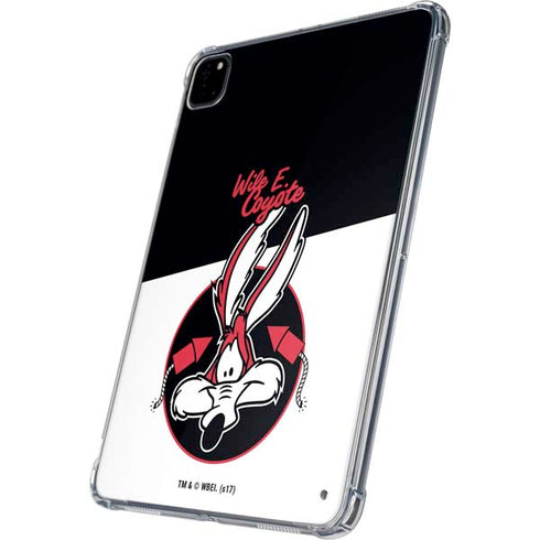Looney Tunes Retro Wile E Coyote iPad Pro 11in (2024) Clear Case