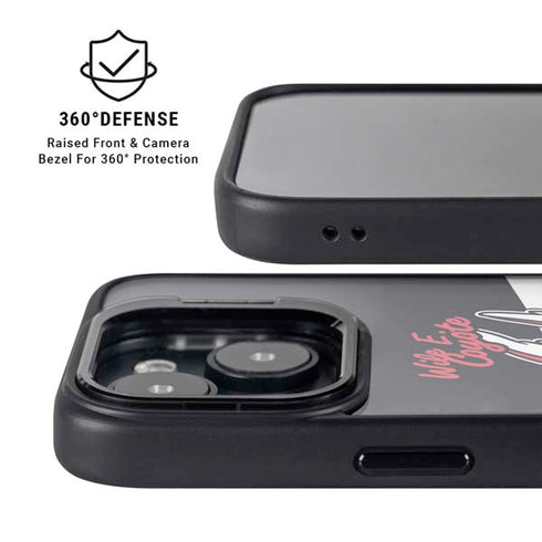 Looney Tunes Retro Wile E Coyote iPhone 14 Kickstand Case