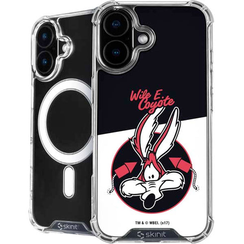 Looney Tunes Retro Wile E Coyote iPhone 16 Plus MagSafe Case