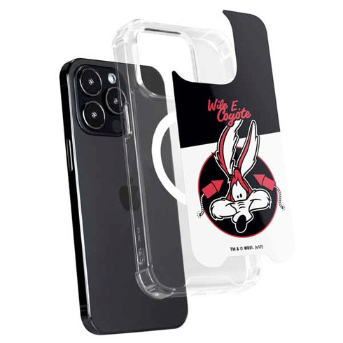 Looney Tunes Retro Wile E Coyote iPhone 16 Pro MagSafe Case