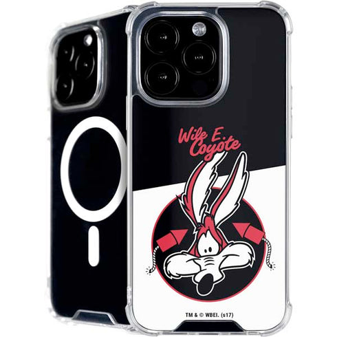 Looney Tunes Retro Wile E Coyote iPhone 16 Pro Max MagSafe Case
