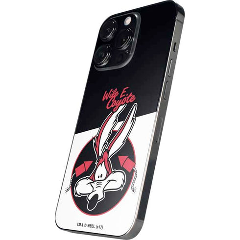 Looney Tunes Retro Wile E Coyote iPhone 16 Pro Skin