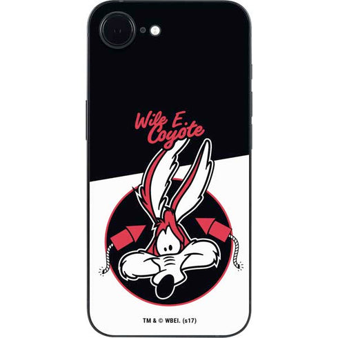 Looney Tunes Retro Wile E Coyote iPhone 16e Skin