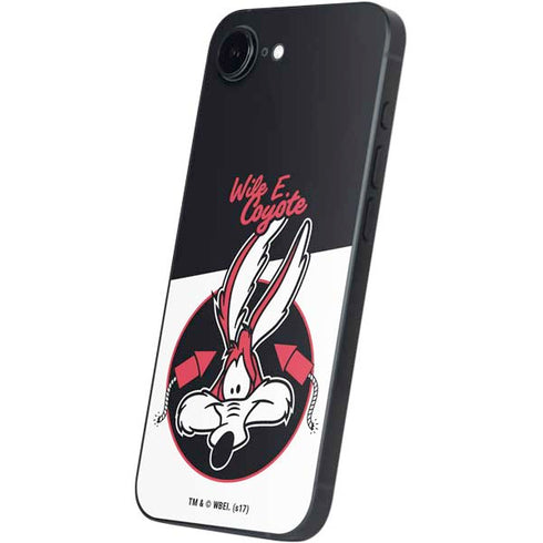 Looney Tunes Retro Wile E Coyote iPhone 16e Skin