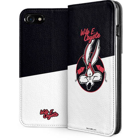 Looney Tunes Retro Wile E Coyote iPhone Cases