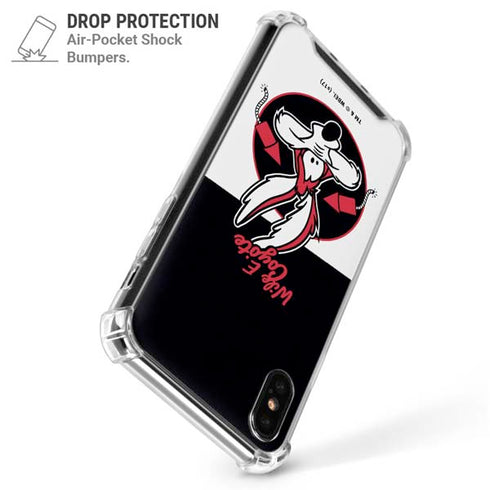 Looney Tunes Retro Wile E Coyote iPhone X/XS Clear Case