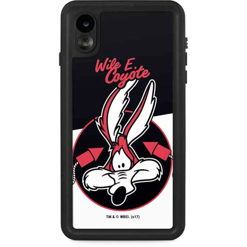 Looney Tunes Retro Wile E Coyote iPhone Cases