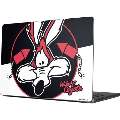 Looney Tunes Retro Wile E Coyote Apple MacBook Pro 14-inch Skin