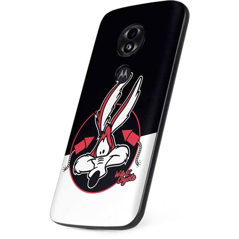 Looney Tunes Retro Wile E Coyote Moto E5 Play Skin