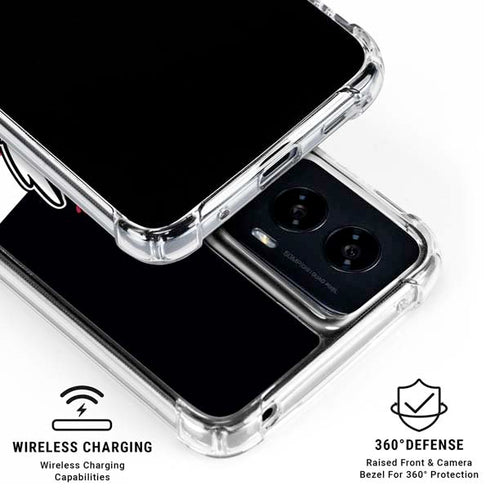 Looney Tunes Retro Wile E Coyote Moto G Power 5G (2024) Clear Case