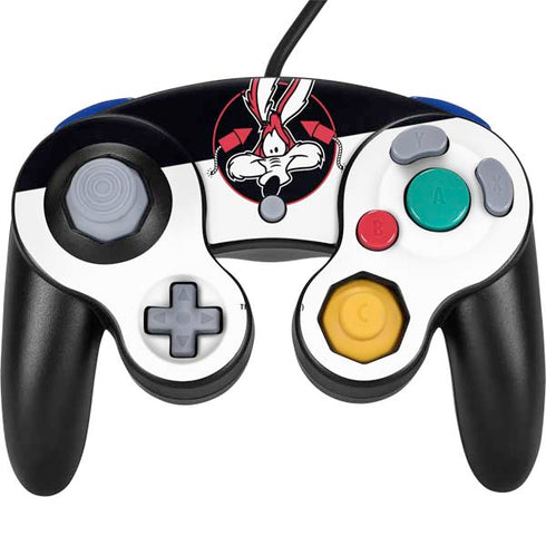 Looney Tunes Retro Wile E Coyote Nintendo GameCube Controller Skin