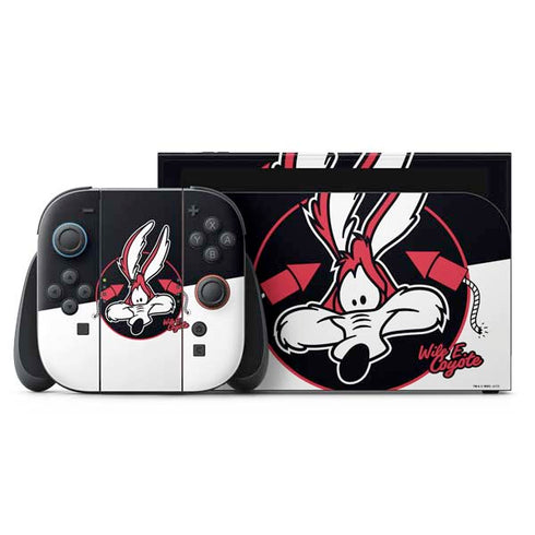Looney Tunes Retro Wile E Coyote Nintendo Skins