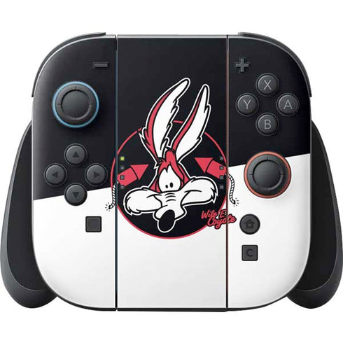 Looney Tunes Retro Wile E Coyote Nintendo Switch 2 (2025) Joy-Con Controller Skin