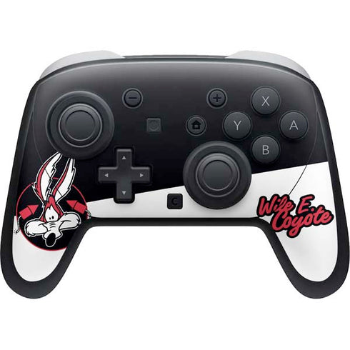 Looney Tunes Retro Wile E Coyote Nintendo Switch 2 (2025) Pro Controller Skin