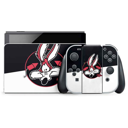 Looney Tunes Retro Wile E Coyote Nintendo Skins