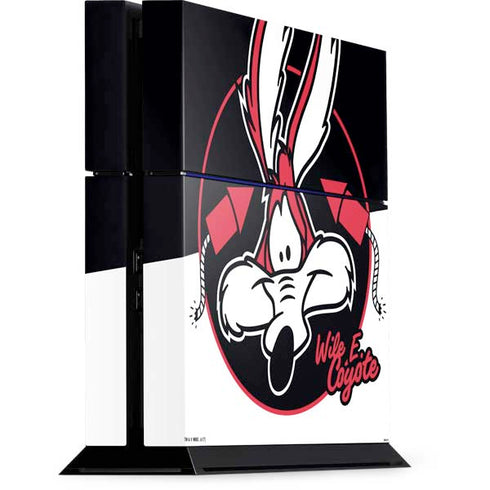 Looney Tunes Retro Wile E Coyote PlayStation PS4 Skins