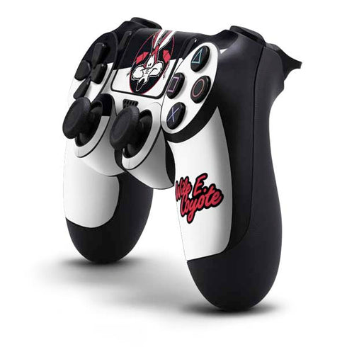 Looney Tunes Retro Wile E Coyote PS4 Controller Skin